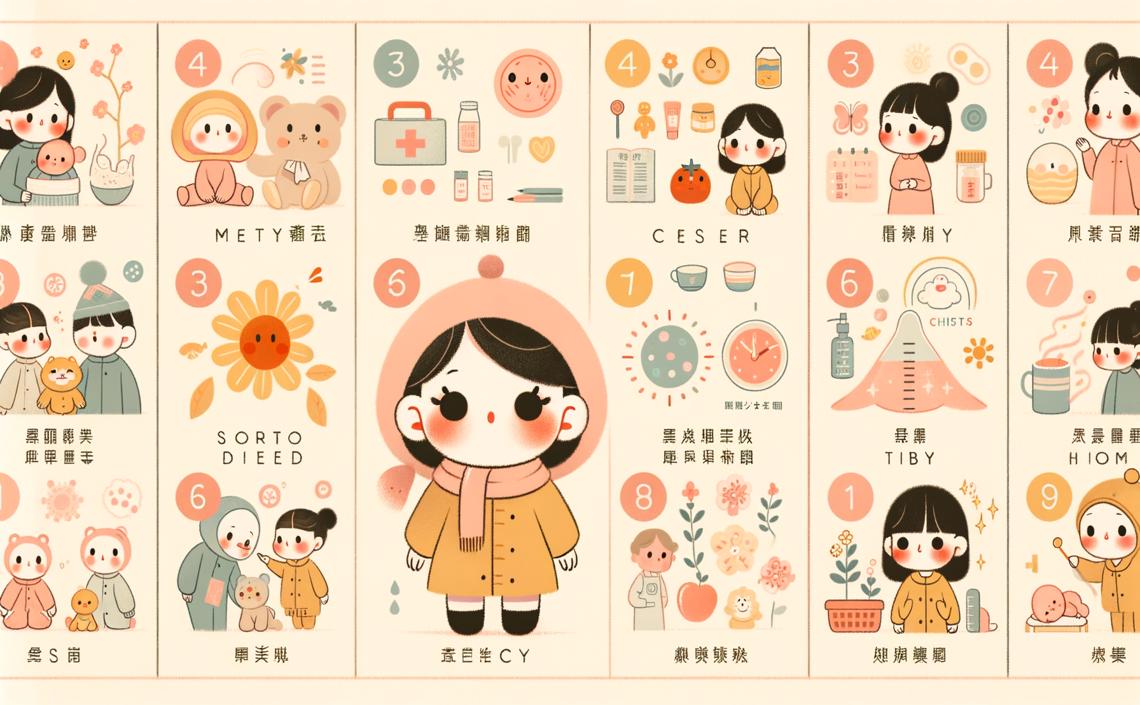 {季節照護全攻略:四季常見疾病與日常保養,給新手爸媽的實用清單}